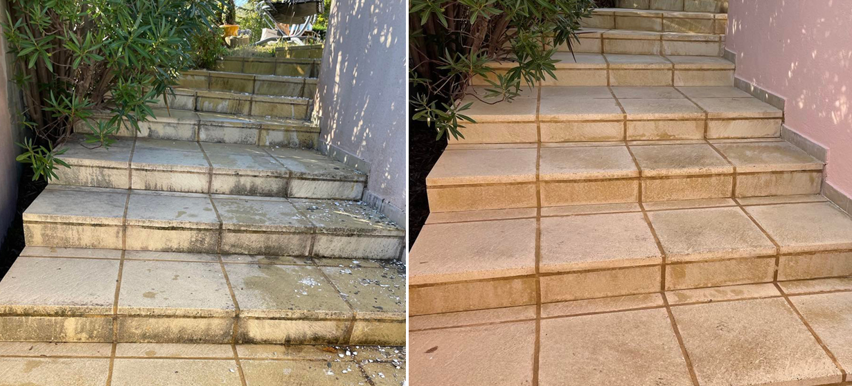 decapage escaliers Allier 03, Cher 18, nièvre 58